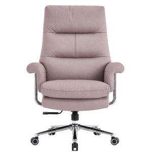 807 High Back Leather Chair - Khaki Front view