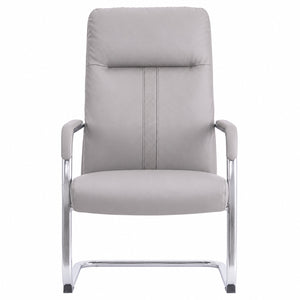 550 Leather Chair - Khaki Front view
