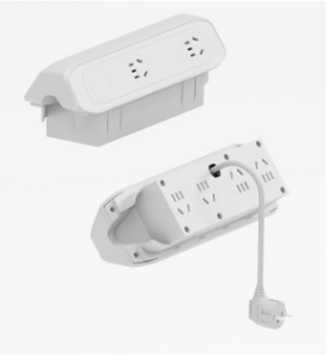 Integrated desk power module detail