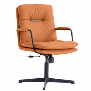 203V Low Back Leather Chair - Amber