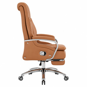 317 High Back Leather Chair - Amber Back view