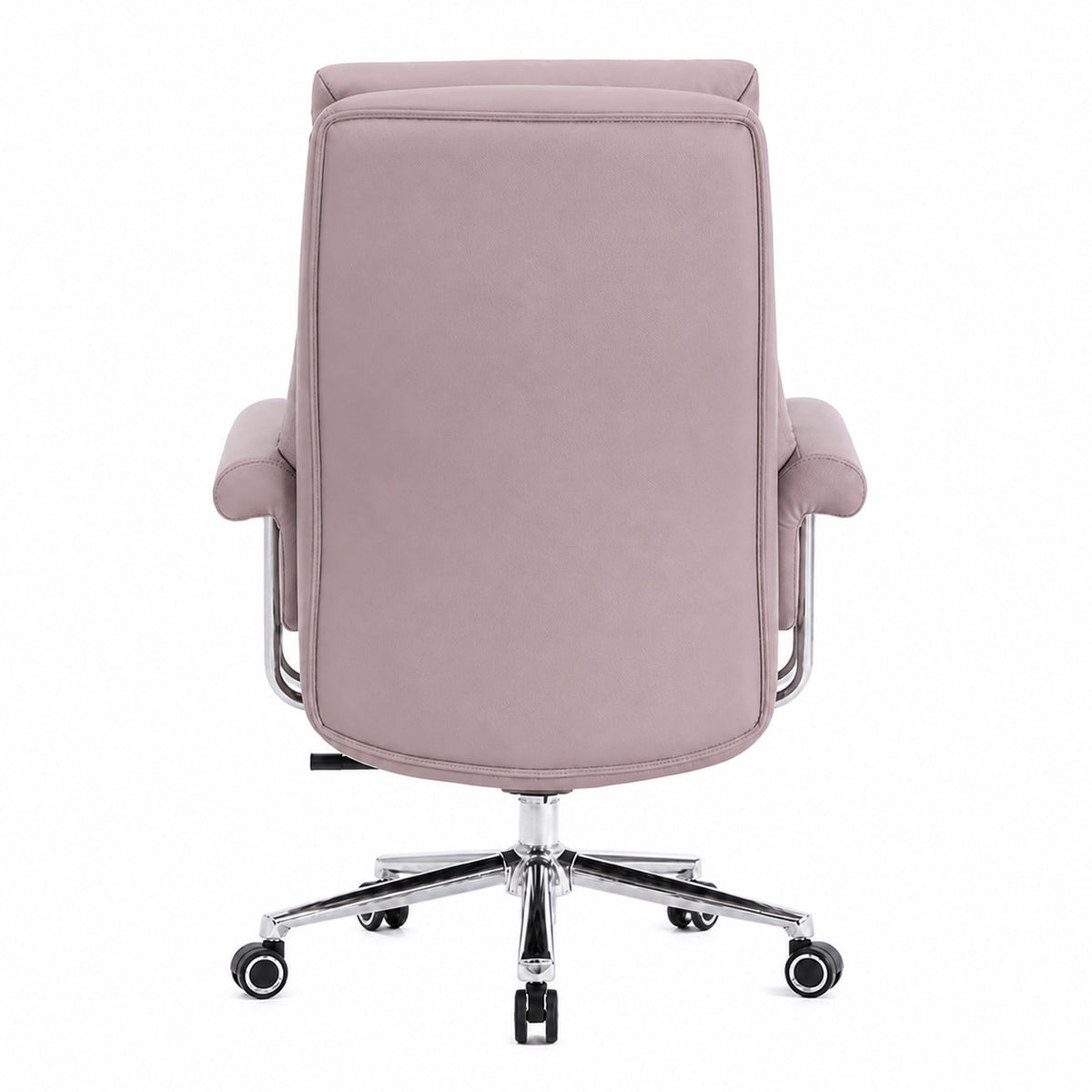 807 High Back Leather Chair - Khaki Side view
