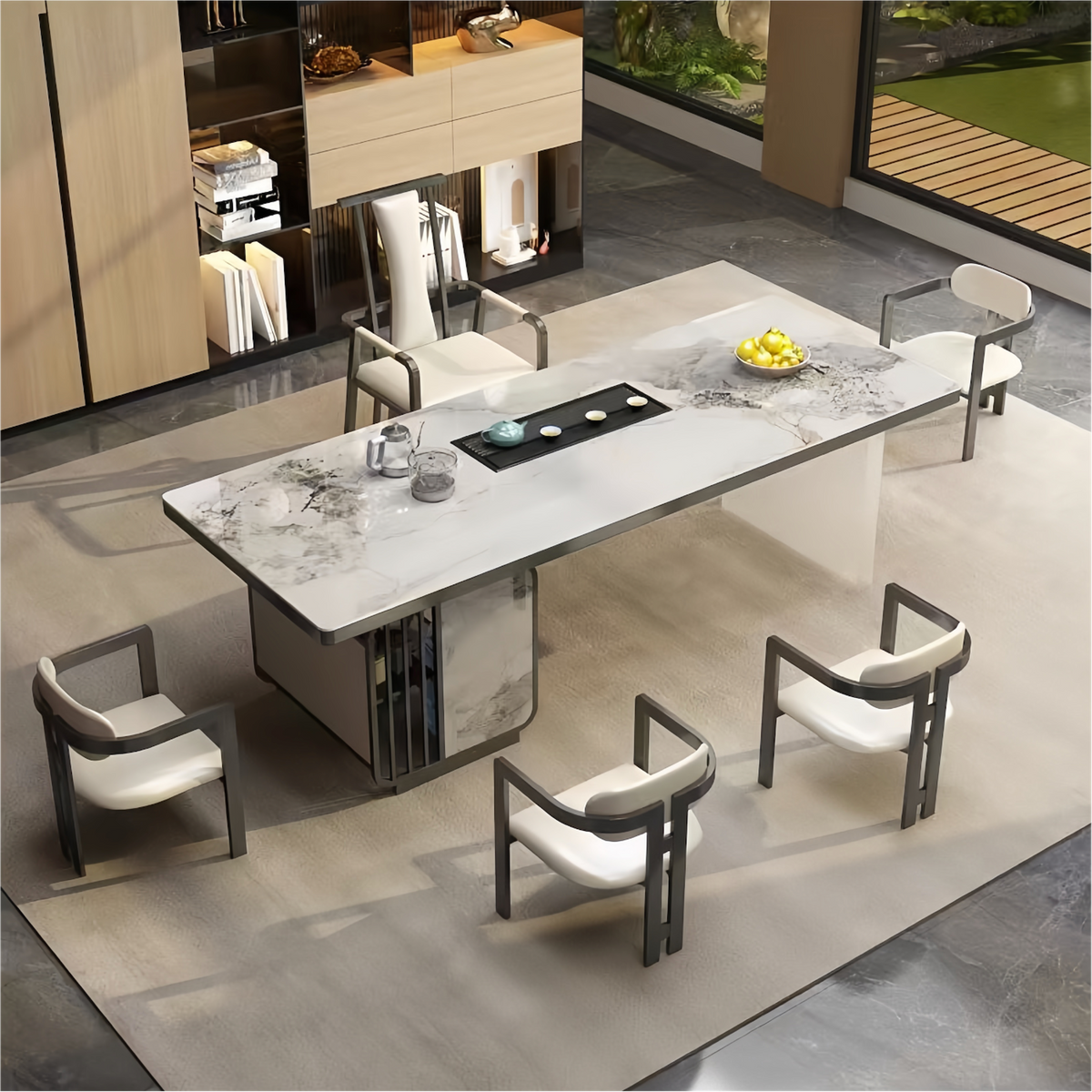 YC-J06-2.0 Executive Tea Desk
