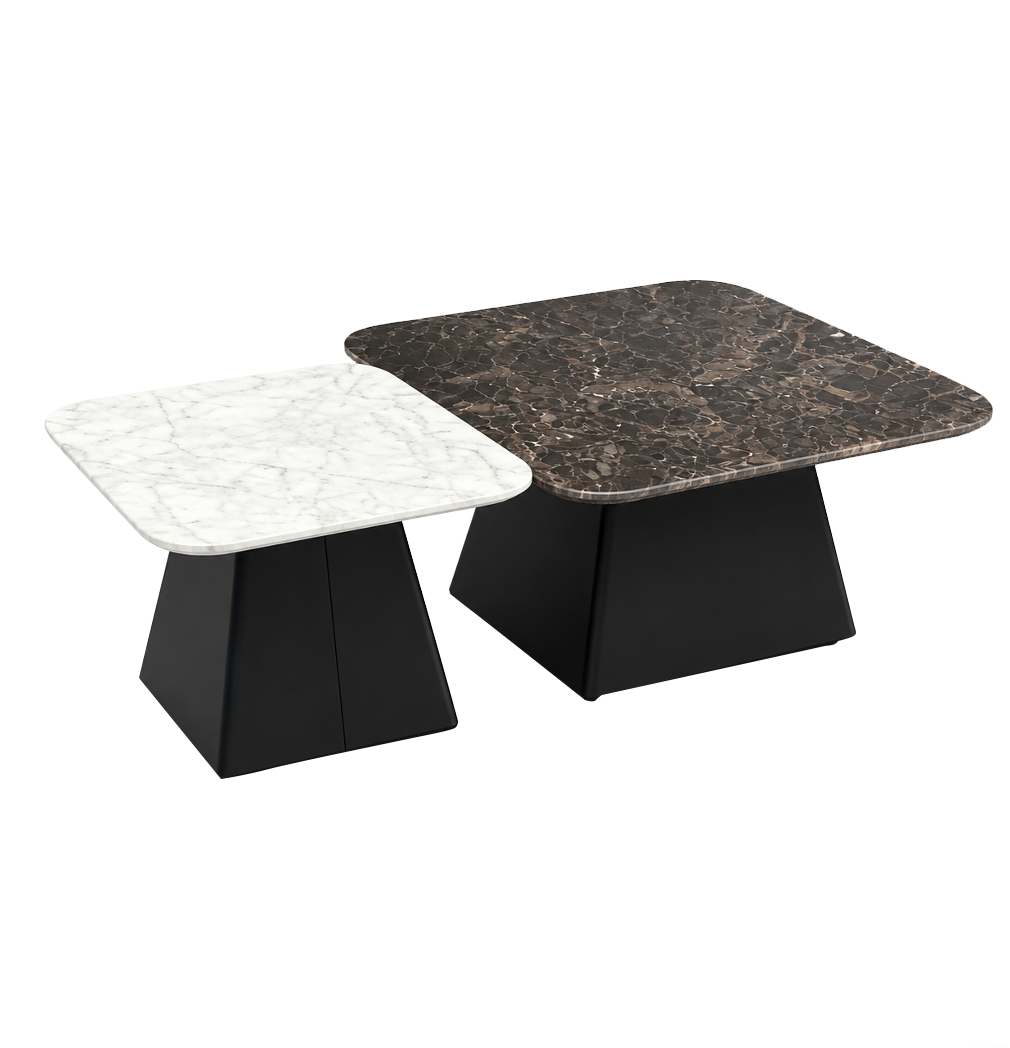 80 / 60 Nesting Coffee Table Set