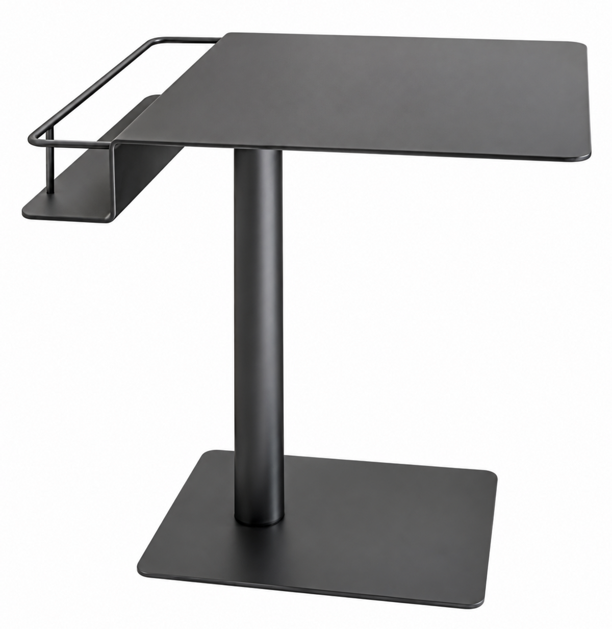 C-Shaped End Table