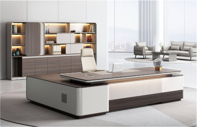 YYW-D0128 2.8M Executive Desk